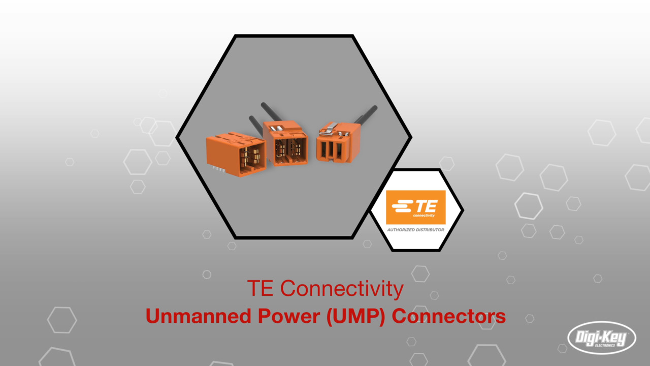 TE Connectivity AMP Unmanned Power (UMP) Connectors | Datasheet Preview