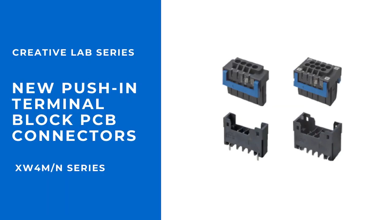 Push-In PCB Terminal Block Connectors