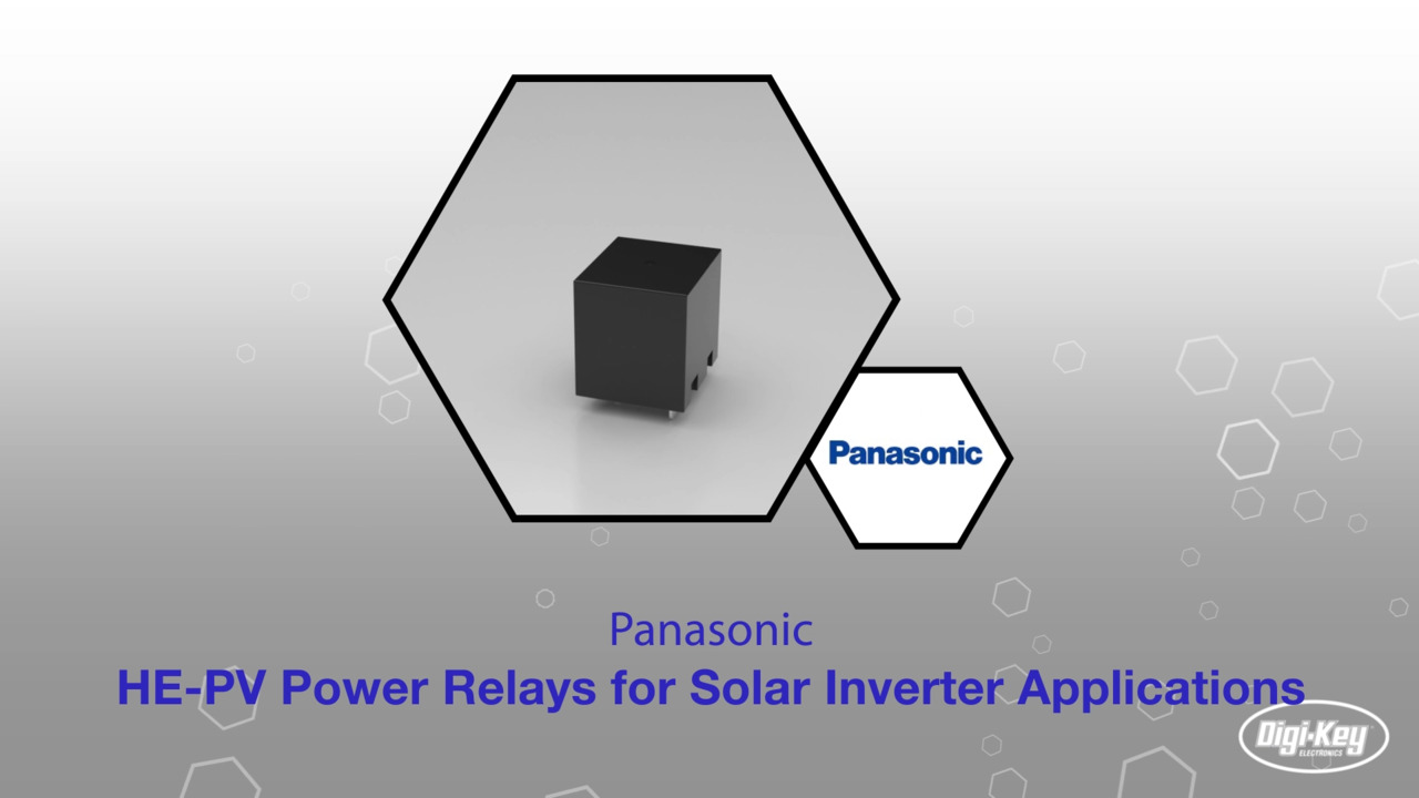 HE-PV-Leistungsrelais für Solar-Inverter-Anwendungen | Datasheet Preview