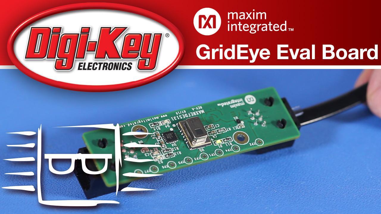 Grid-Eye Evaluation Board from Maxim Integrated - AGM 