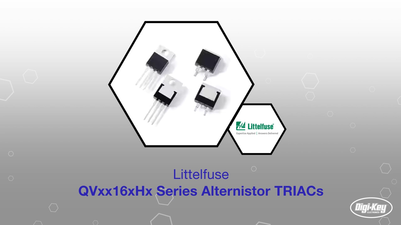 Littelfuse QVxx16xHx Series Alternistor TRIACs | Datasheet Preview