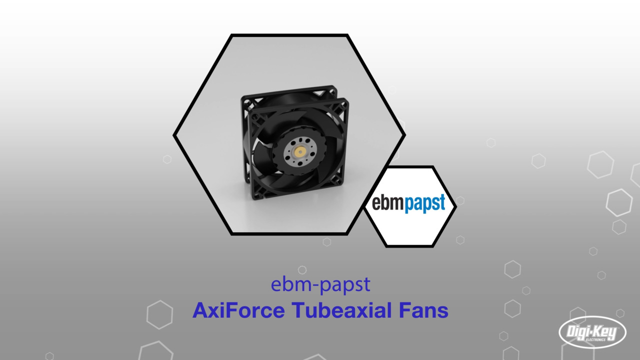 AxiForce Tubeaxial Fans | Datasheet Preview
