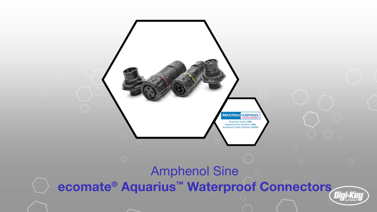 ecomate® Aquarius™ Waterproof Connectors | Datasheet Preview
