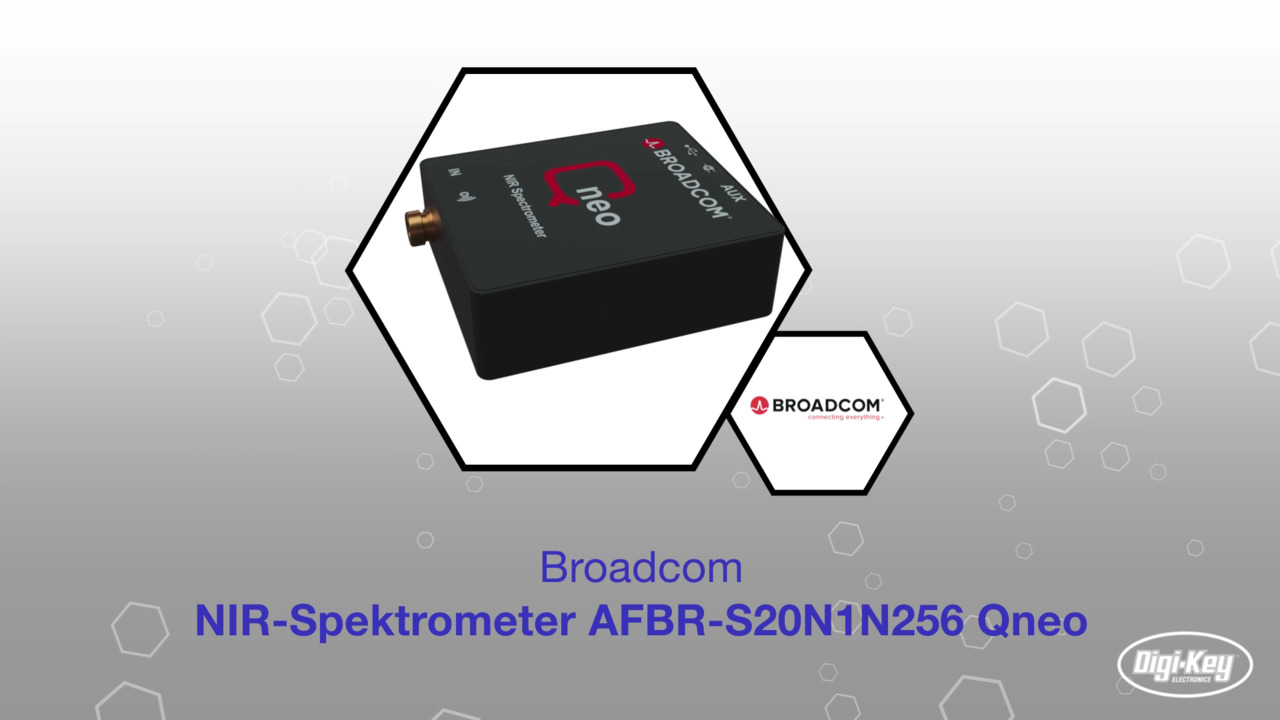 Qneo-NIR-Spektrometer AFBR-S20N1N256 | Datasheet Preview