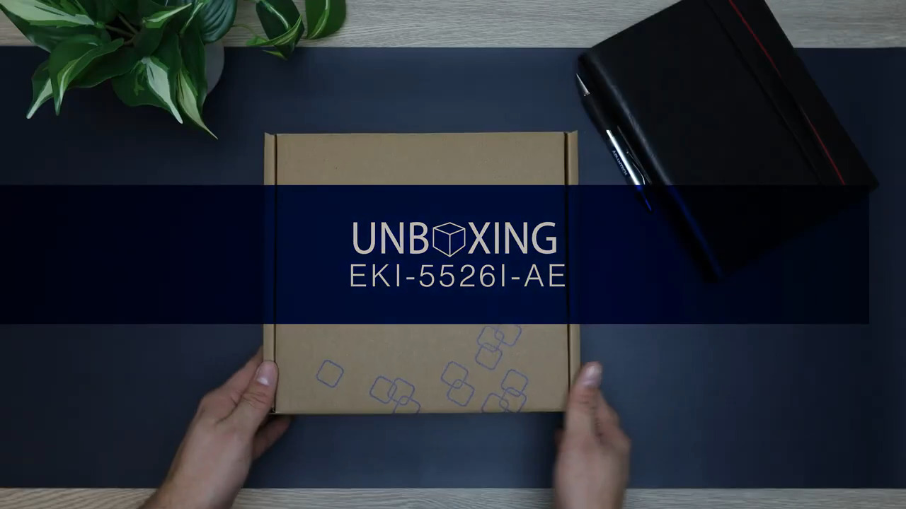 Unboxing the EKI-5526I 16FE Unmanaged Ethernet Switch