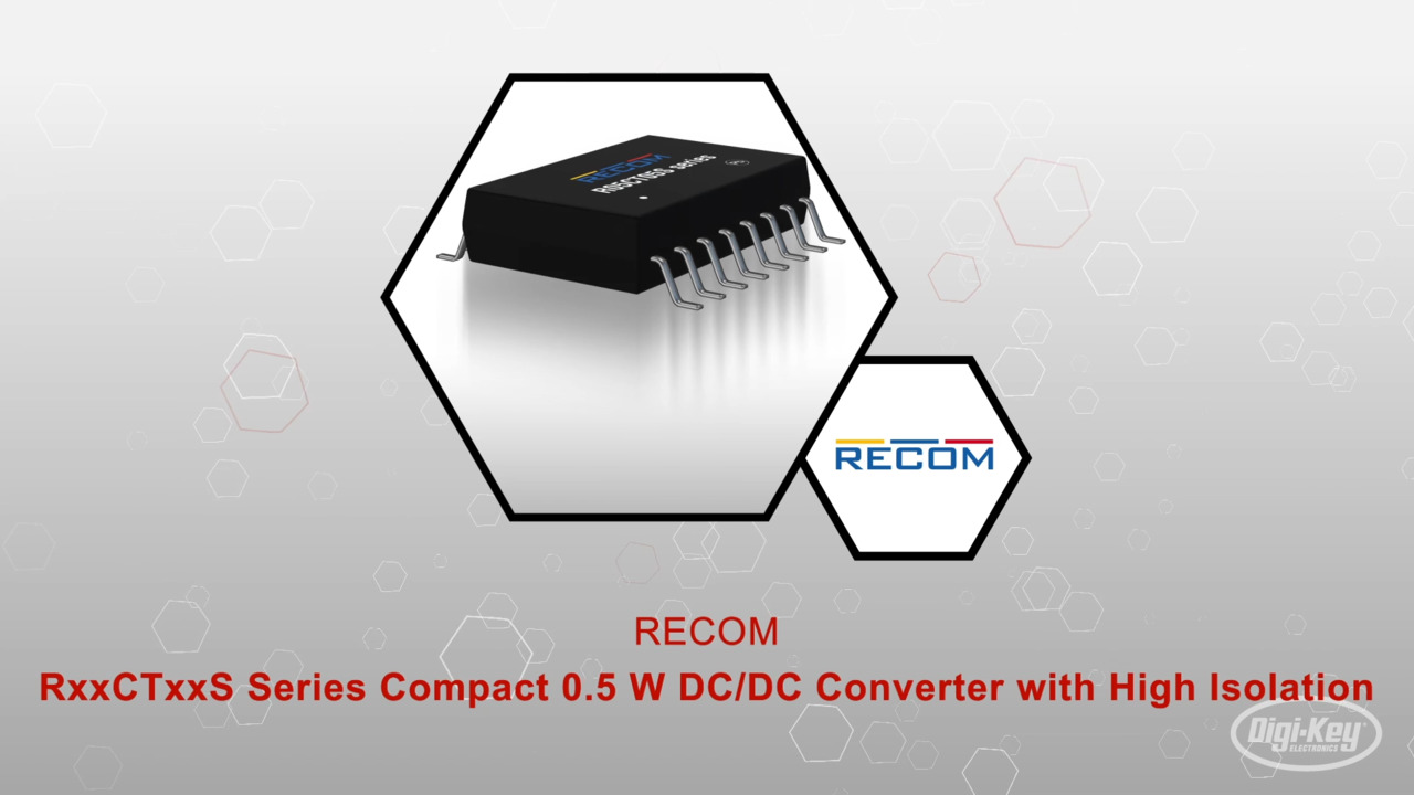 RxxCTxxS Series DC/DC Converter | Datasheet Preview