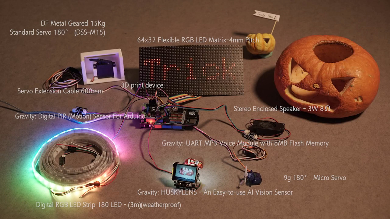 It's All Automatic! An Access Control 'Trick or Treat' System for Your Halloween Party!