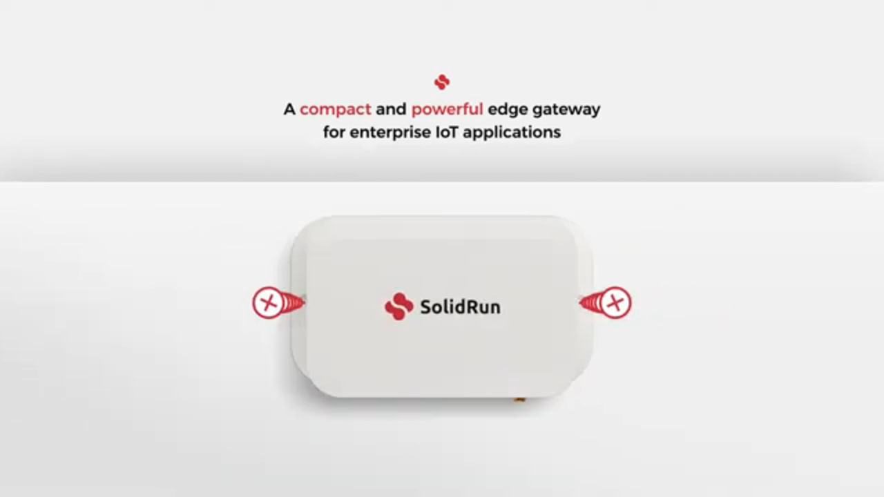 SolidSense N8 Compact - Edge Gateway with Wirepas Massive Support | SolidRun