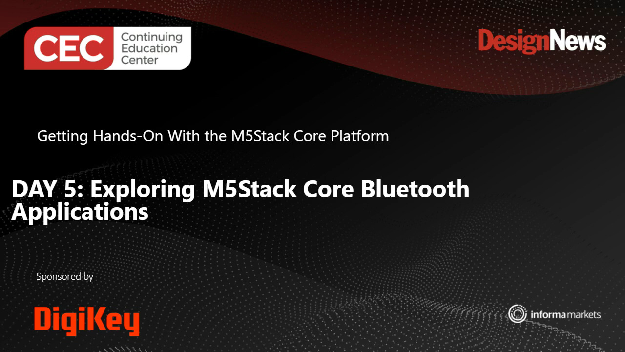 Getting Hands-On with the M5Stack Core Platform – Day 5