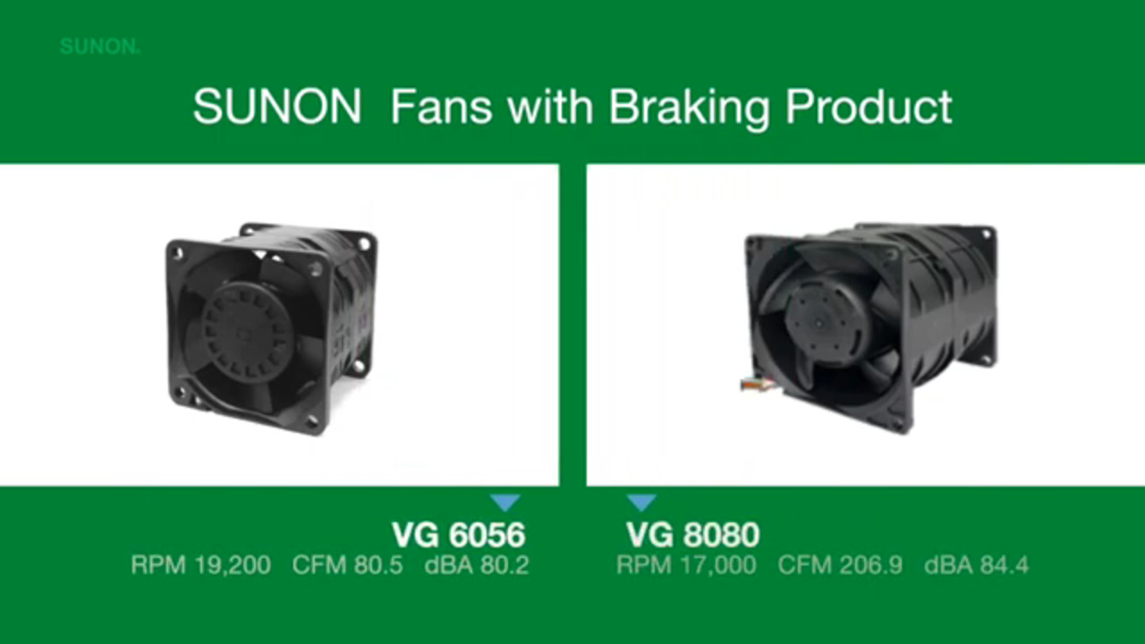 Cooling Telecom Innovations: Inside SUNON Fans' Patented Braking System