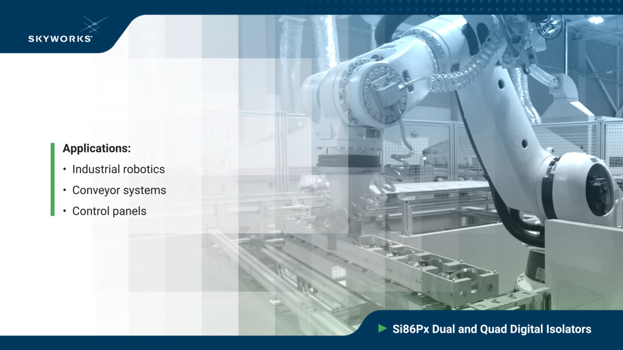 Si86Px Digital Isolators with Integrated DC DC Power