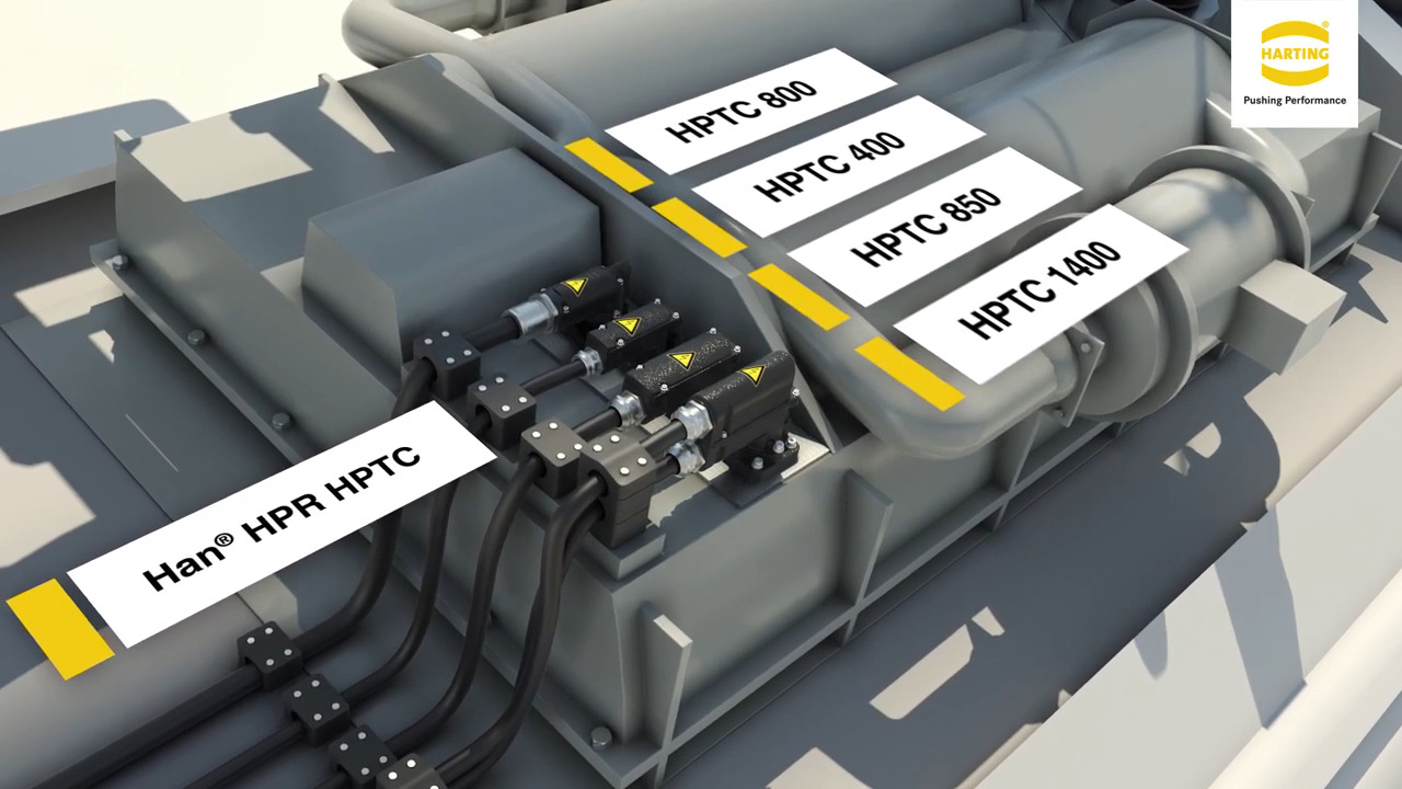 HARTING Han® HPR HPTC - High Performance Transformer Connectors
