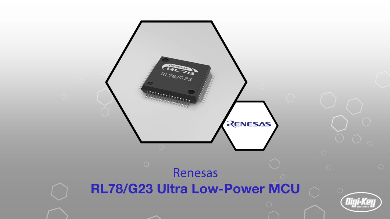 RL78/G23 Ultra Low-Power MCU | Datasheet Preview