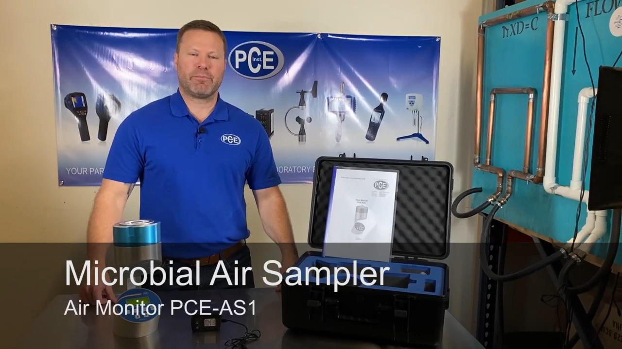 Microbial Air Sampler PCE-AS1 from PCE Instruments