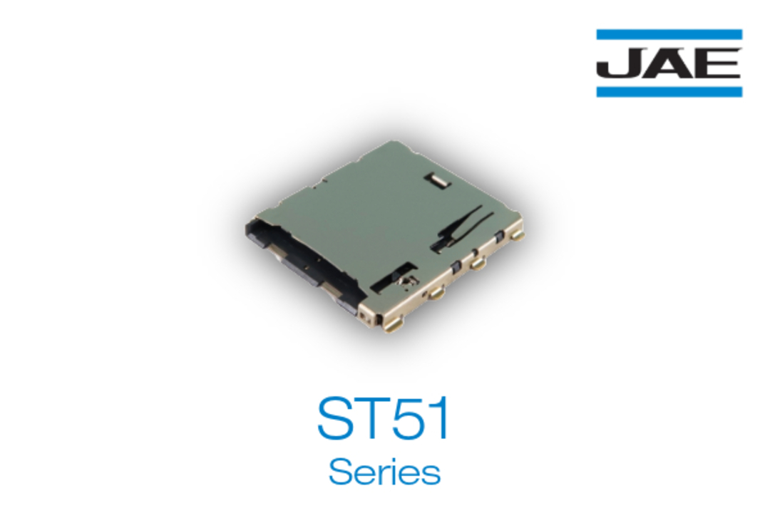 JAE ST51 Series microSD Express Card Connector