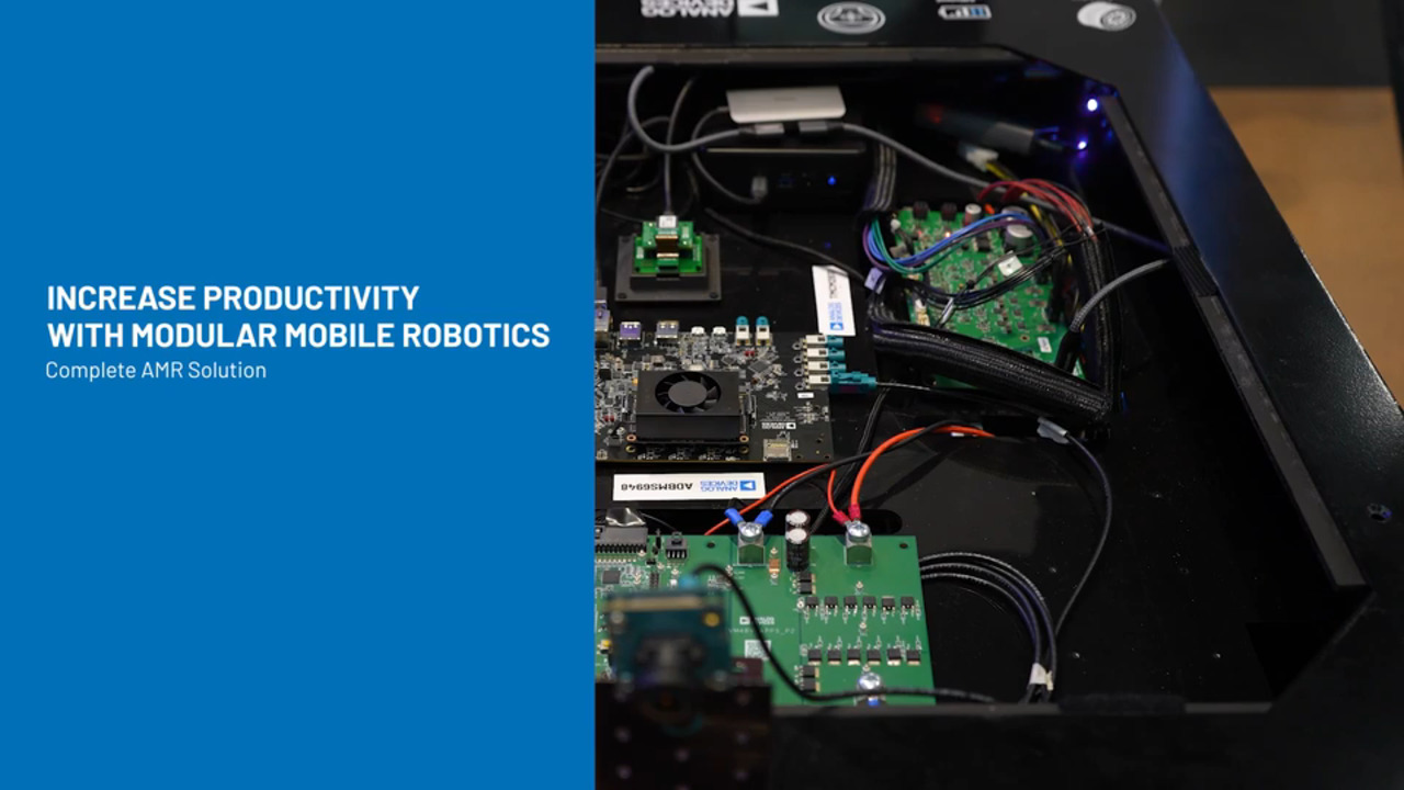 ADAM: A Complete Autonomous Mobile Robot Solution from ADI