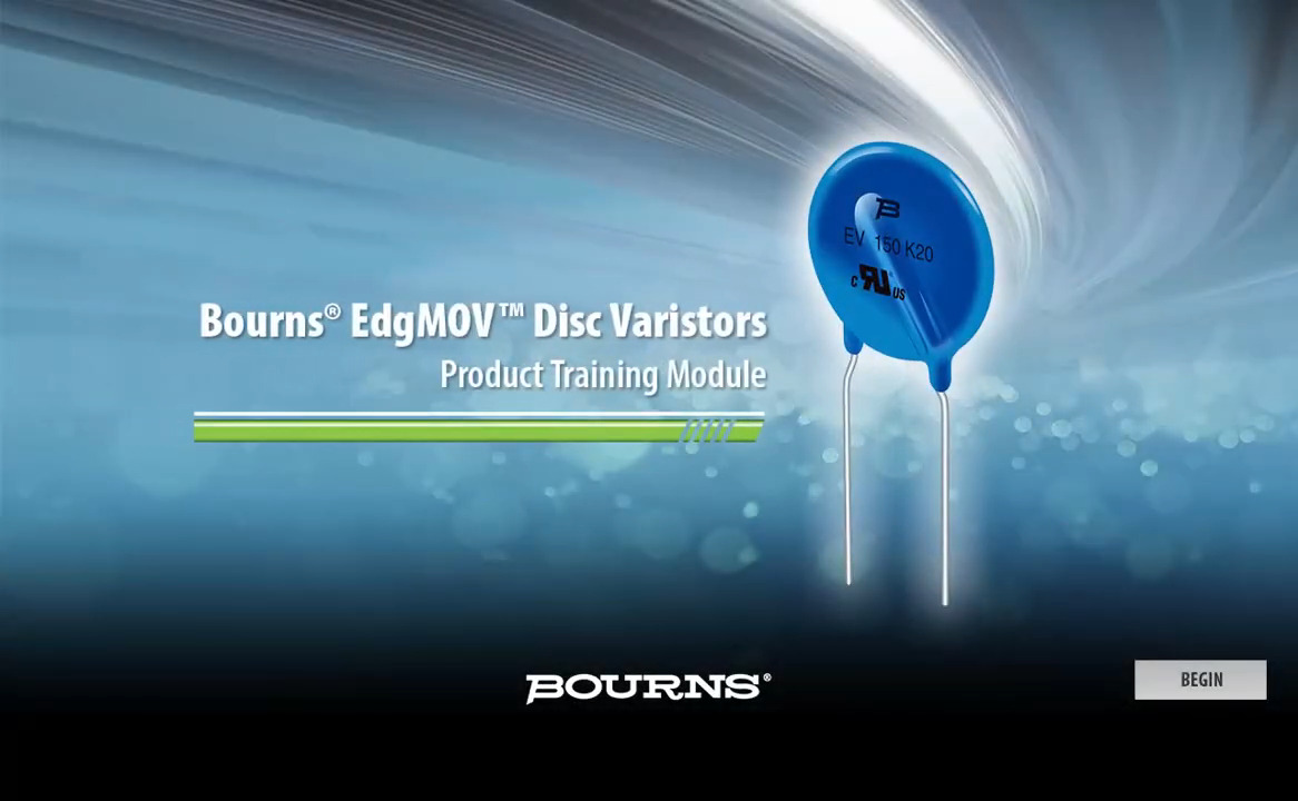 Bourns® EdgMOVTM Disc Varistors