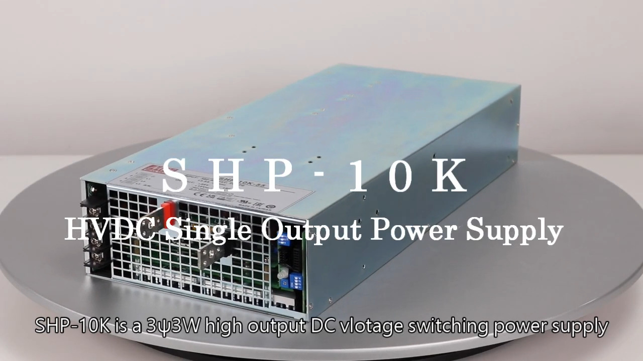 SHP-10K Series: 3 Phase 3kW High Output DC Voltage Switching Power Supply