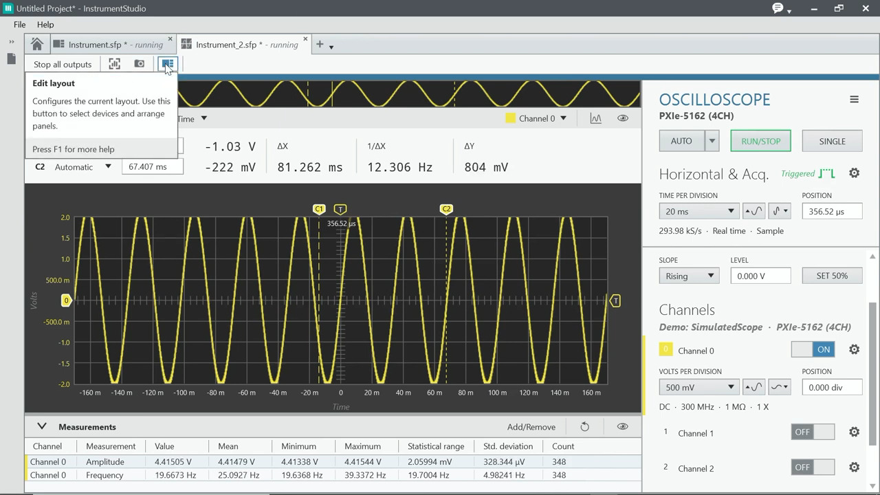 Oscilloscope Software