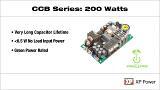 CCB200 Series: 200 Watt Open-frame AC-DC Power Supply CCB200 Series: 200 Watt Open-frame AC-DC Power Supply