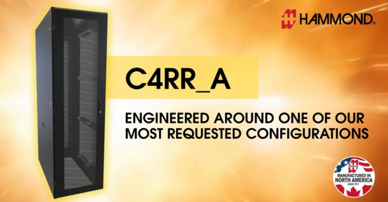 C4RR_A Series Pre-Configured Server Rack Cabinets