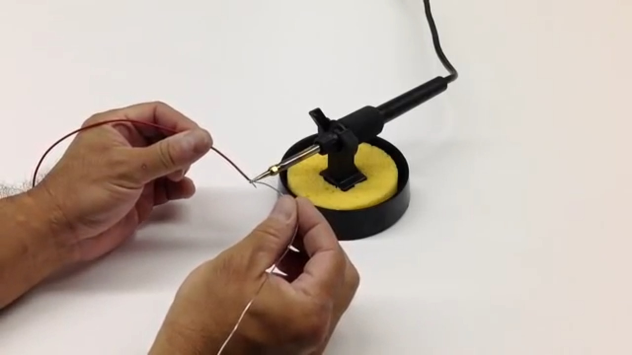 Edsyn’s model CL1484-K4 LONER ESD Safe Constant Temperature Soldering Iron and Holder Kit