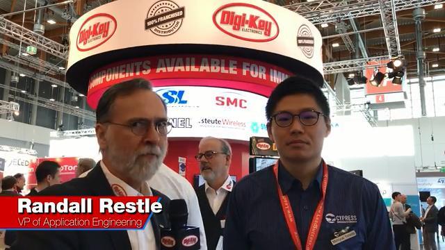 Randall Restle interviews Michi Yoneda from Infineon Technologies at Embedded World 2018
