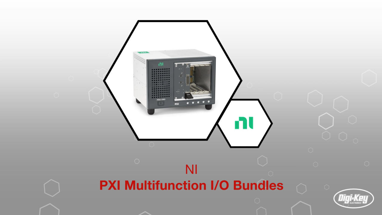 National Instruments Corporation PXI Multifunction I/O Bundles | Datasheet Preview
