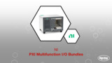 National Instruments Corporation PXI Multifunction I/O Bundles | Datasheet Preview National Instruments Corporation PXI Multifunction I/O Bundles | Datasheet Preview