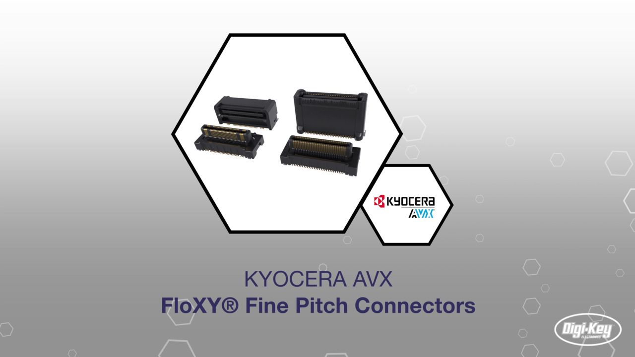KYOCERA AVX FloXY® Fine Pitch Connectors | Datasheet Preview