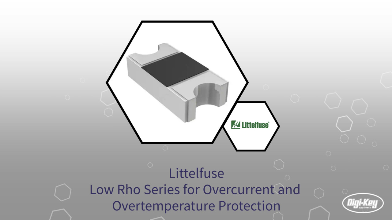 過電流・過温度保護用低Rhoシリーズ  | Datasheet Preview