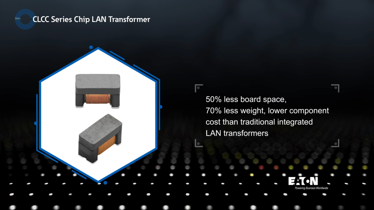 Chip LAN transformers - Eaton's common-mode choke coupled with auto-transformer
