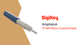 TF-047 Micro-Coaxial Cable from Amphenol PIO | DigiKey TF-047 Micro-Coaxial Cable from Amphenol PIO | DigiKey
