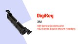 451 Series Sockets and 452 Series Board-Mount Headers from 3M PIO | DigiKey 451 Series Sockets and 452 Series Board-Mount Headers from 3M PIO | DigiKey