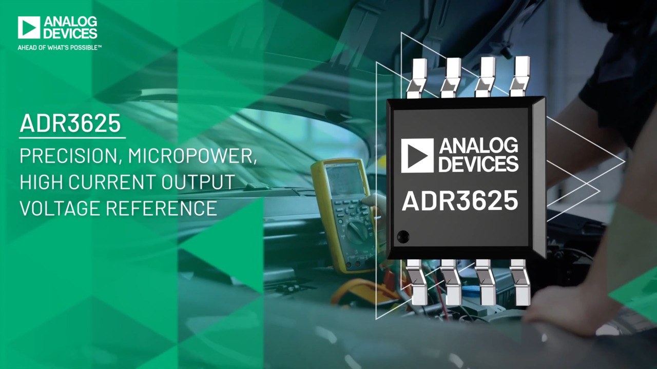 ADR3625: Precision, Micropower, High Current Output Voltage Reference