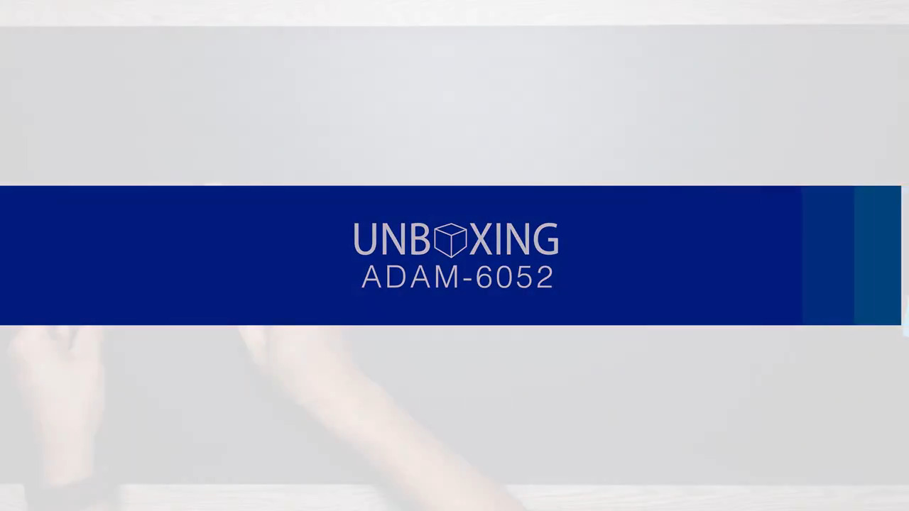 Unboxing the ADAM-6052-D Ethernet Digital Input Module