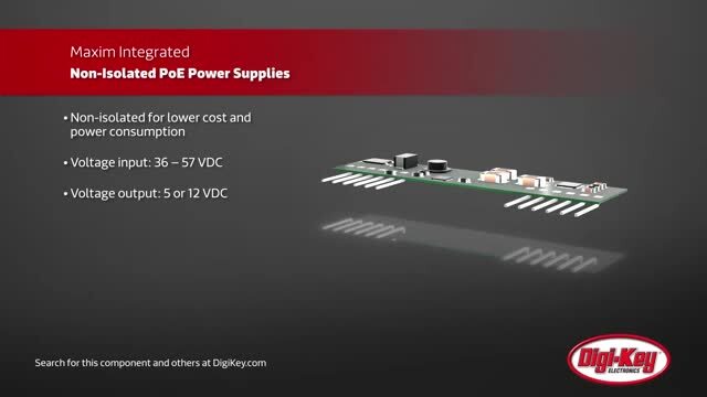Analog Devices Non-Isolated PoE Power Supplies | DigiKey Daily