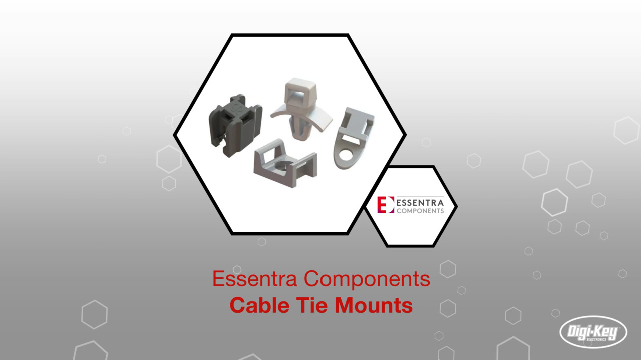 Essentra Components Cable Tie Mounts | Datasheet Preview