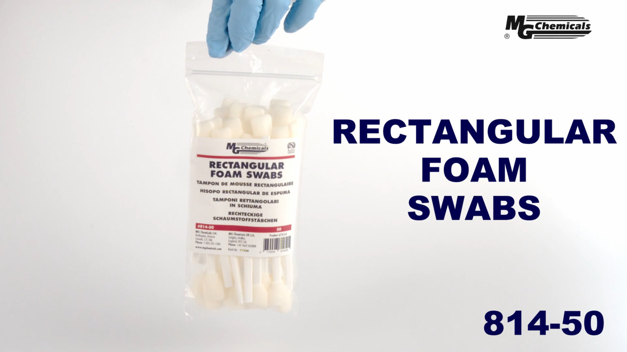 MG Chemicals’ Foam Rectangular Swab