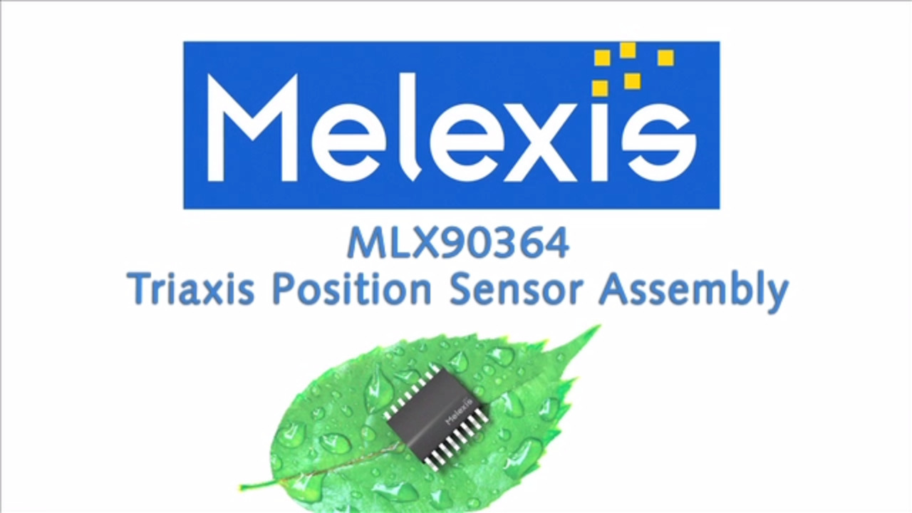Triaxis Position Sensor Assembly (MLX90364)