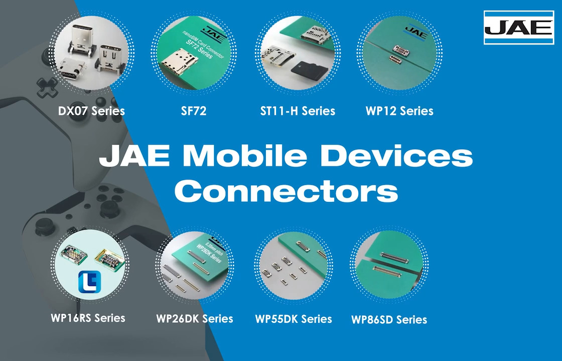 JAE’s Mobile Devices Connectors | High Speed Communication