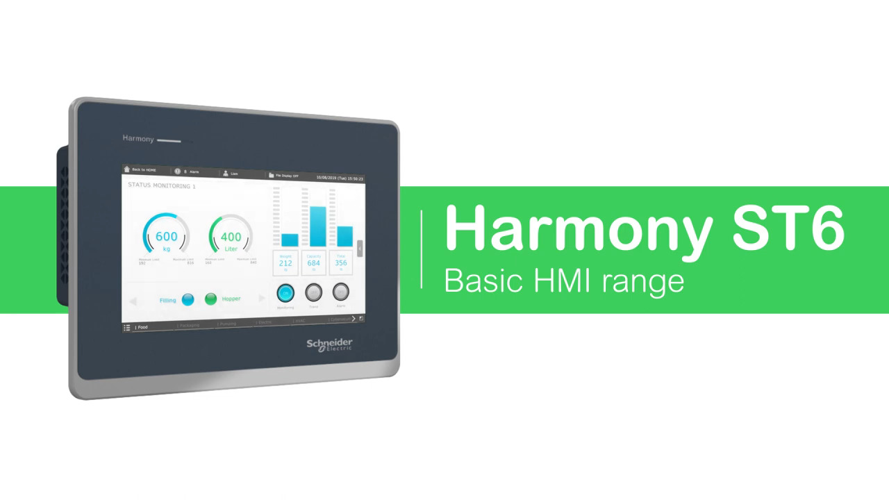Harmony ST6 - Schneider Electric's Basic HMI