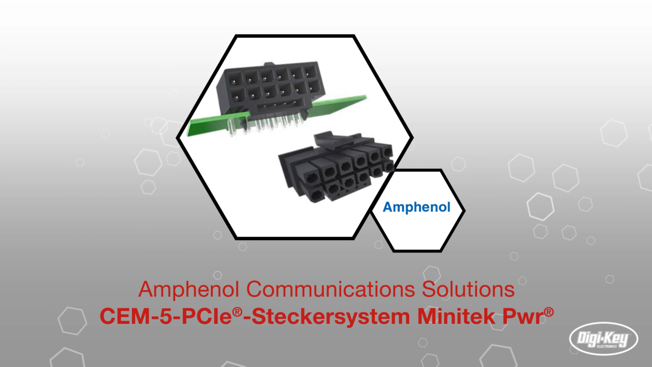 CEM-5-PCIe®-Steckersystem Minitek Pwr® | Datasheet Preview