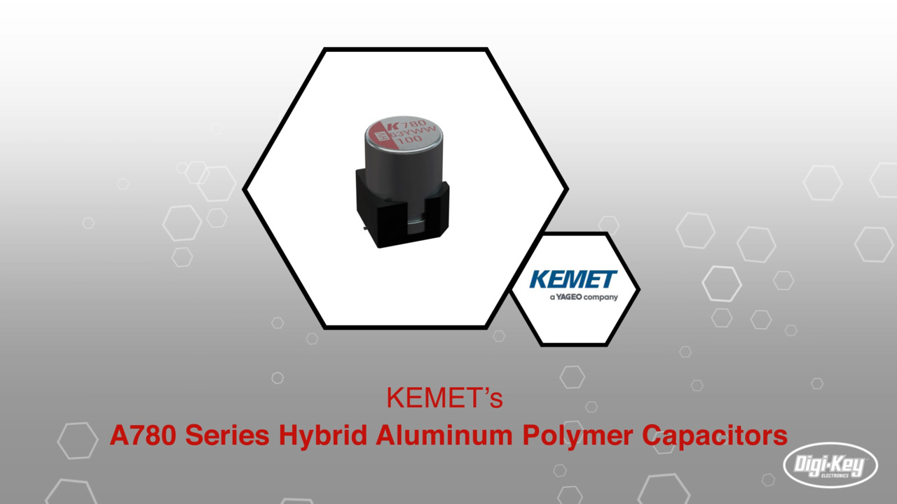 A780 Series Hybrid Aluminum Polymer Capacitors | Datasheet Preview