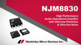 NJM8830, Ultralow Distortion, Ultralow Noise, Operational Amplifier NJM8830, Ultralow Distortion, Ultralow Noise, Operational Amplifier