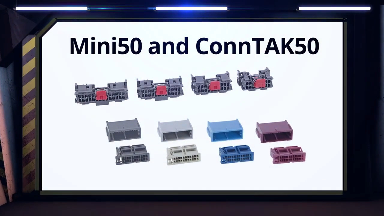 Molex Beyond the Garage - Mini50 and ConnTAK50 Connectors