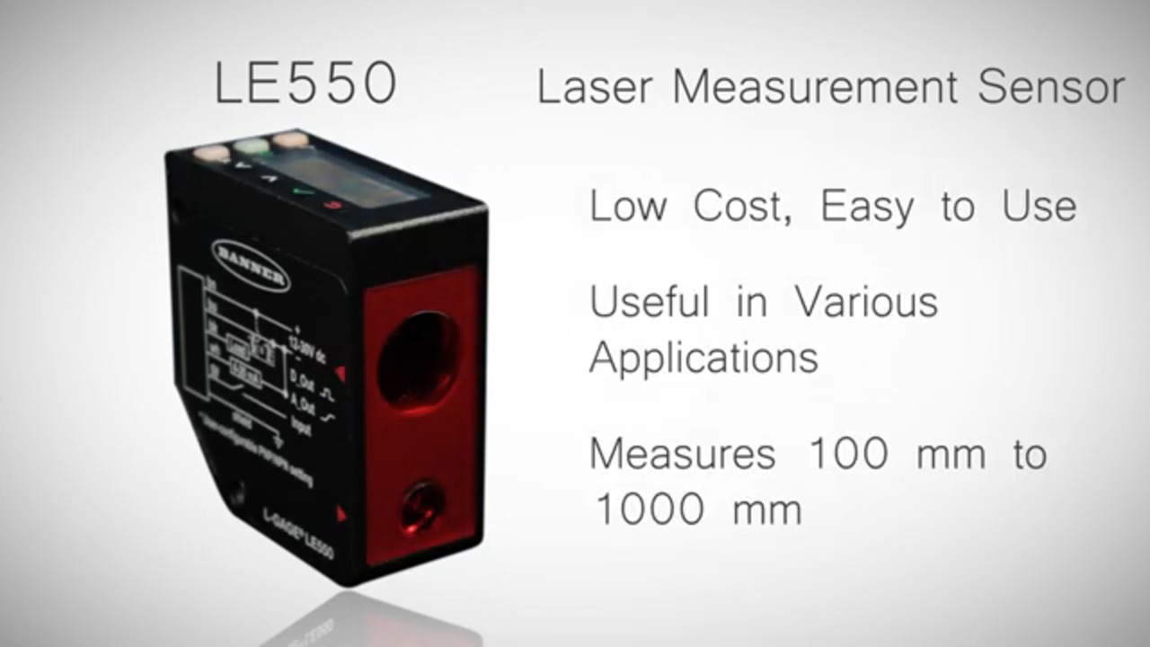 Banner LE550 Laser Measurement Sensor