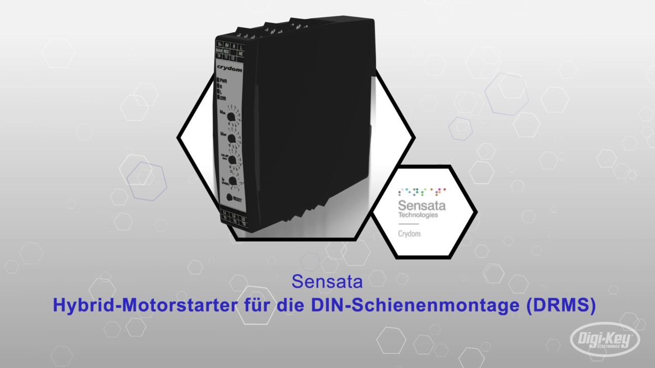 Hybrid-Motorstarter für die DIN-Schienenmontage (DRMS)