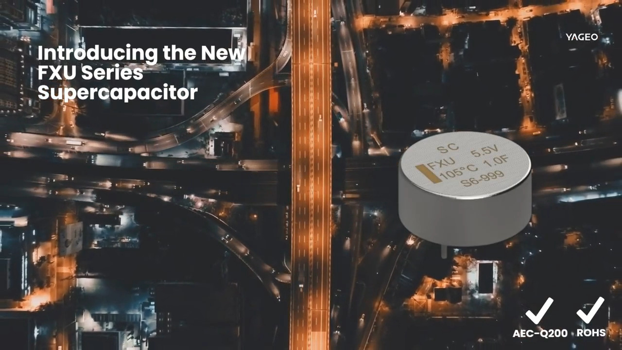 Introducing the FXU Automotive Supercapacitor Series