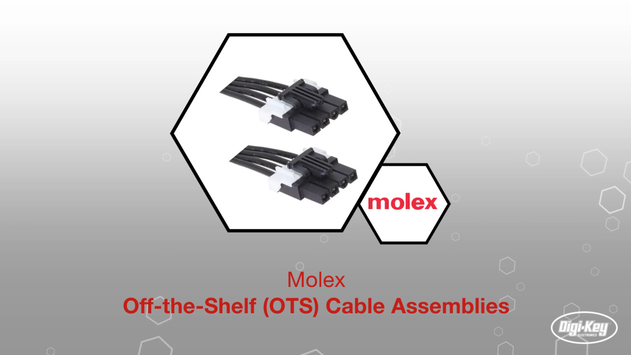 Molex Off The Shelf (OTS) Cable Assemblies | Datasheet Preview